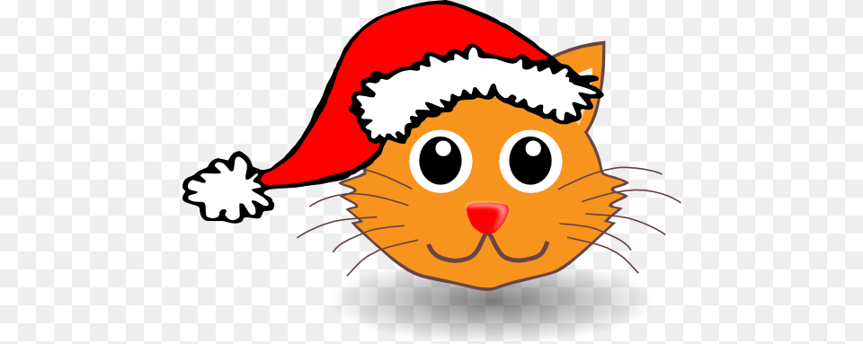 Christmas Cat Clipart Look, Animal, Fish, Sea Life, Shark Free Png