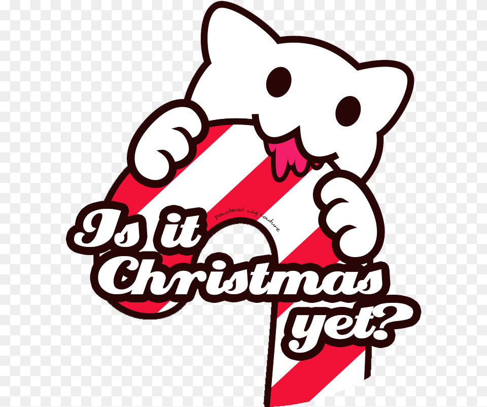 Christmas Cat No Background Cartoon, Dynamite, Weapon Free Png Download