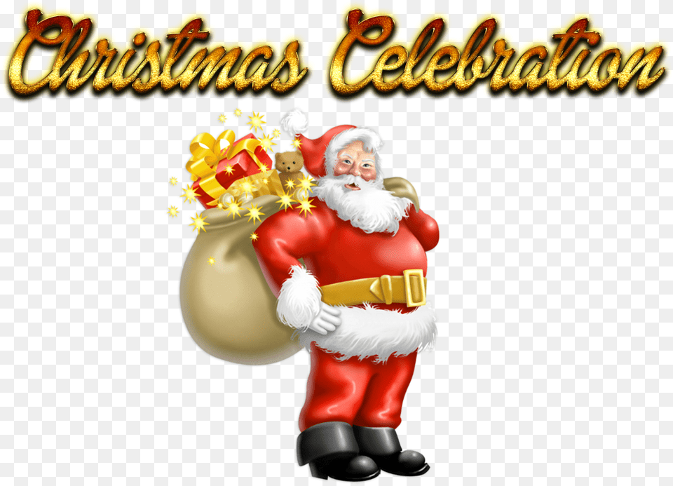 Christmas Celebration Background Imagens De Pai Natal Santa Claus Hd, Baby, Person, Face, Head Free Transparent Png