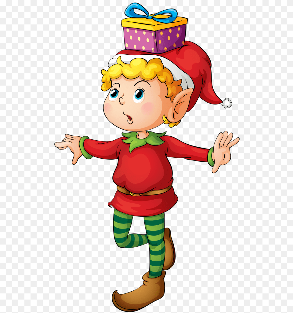 Christmas Christmas Christmas Elf And Xmas, Baby, Person, Face, Head Png Image