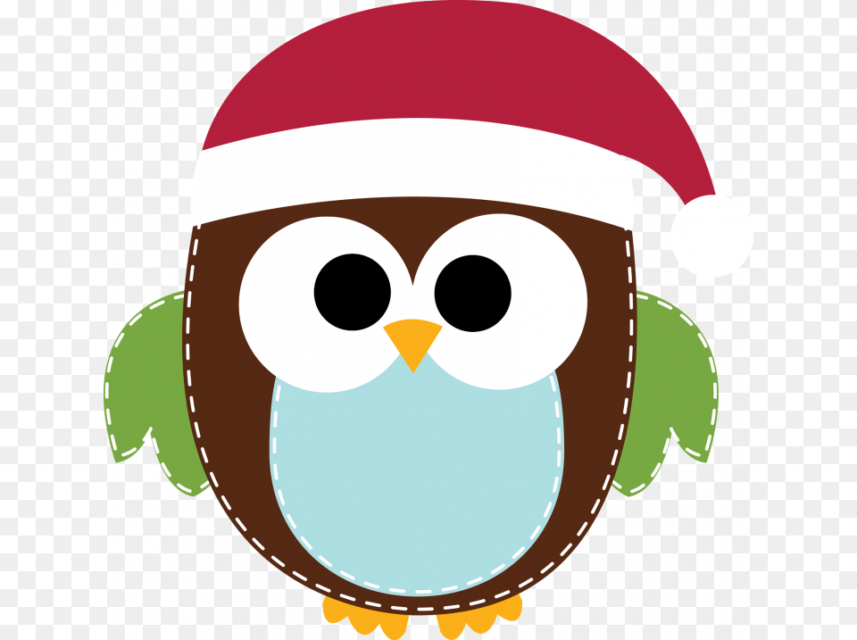 Christmas Christmas Clip Art Borders Free Balls Owl Christmas Clipart, Food, Nut, Plant, Produce Png