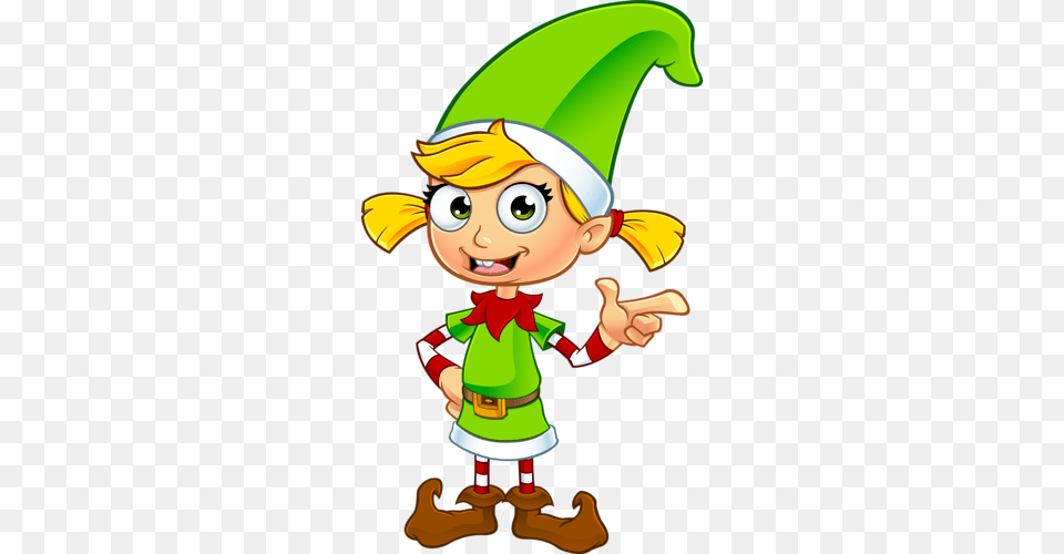 Christmas Christmas Elves, Elf, Baby, Person, Cartoon Png