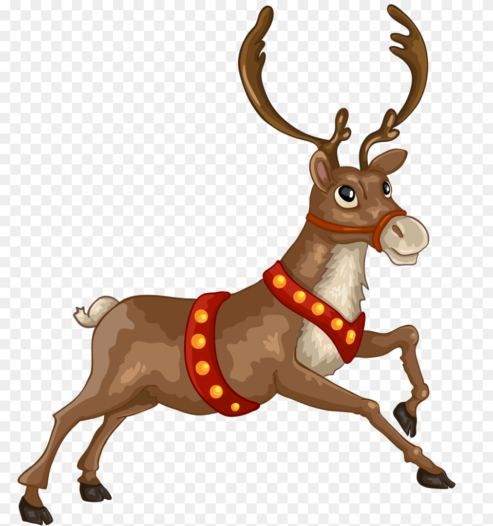 Christmas Clip Art, Animal, Deer, Mammal, Wildlife Free Png