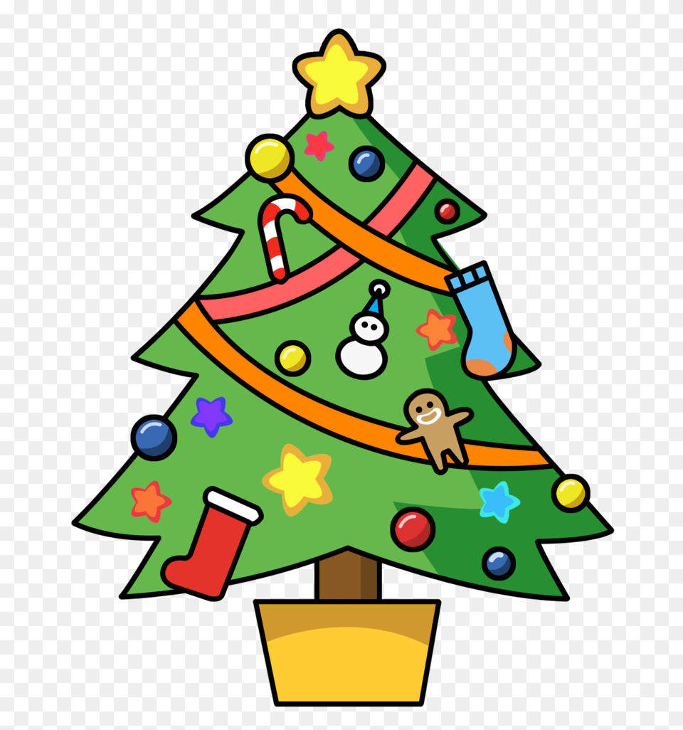 Christmas Clip Art, Christmas Decorations, Festival, Christmas Tree, Plant Png Image
