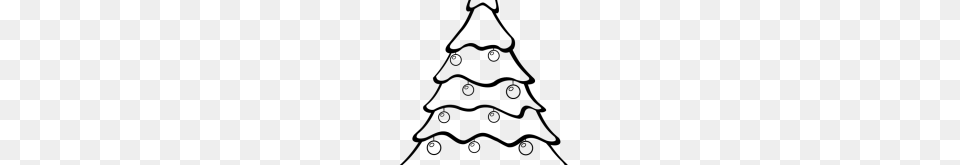 Christmas Clip Art Black And White, Gray Png