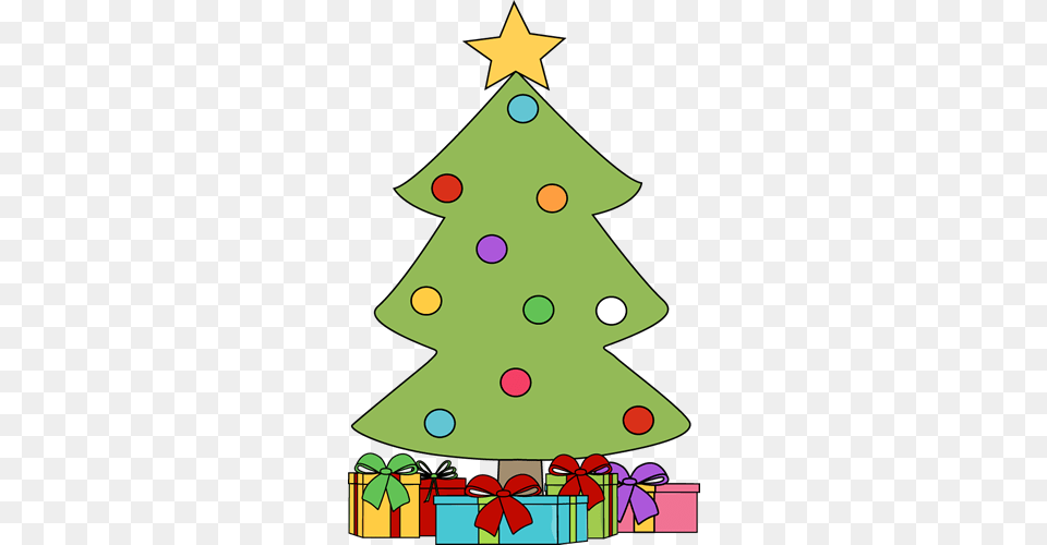 Christmas Clip Art Christmas Tree With Gifts Clip Art, Christmas Decorations, Festival, Nature, Outdoors Free Transparent Png