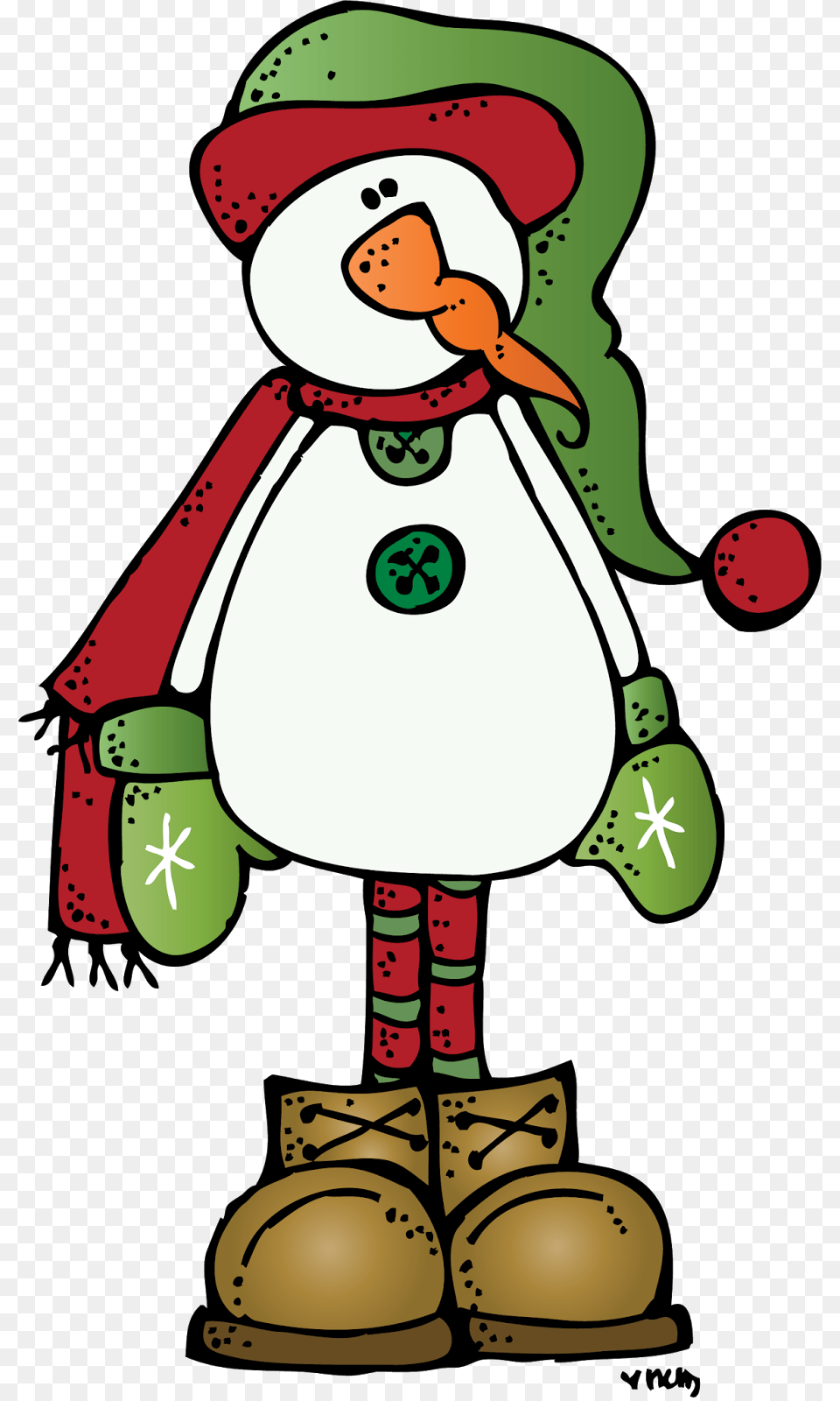 Christmas Clip Art Melonheadz Melonheadz Snowman Clipart, Outdoors, Nature, Winter, Baby Free Transparent Png