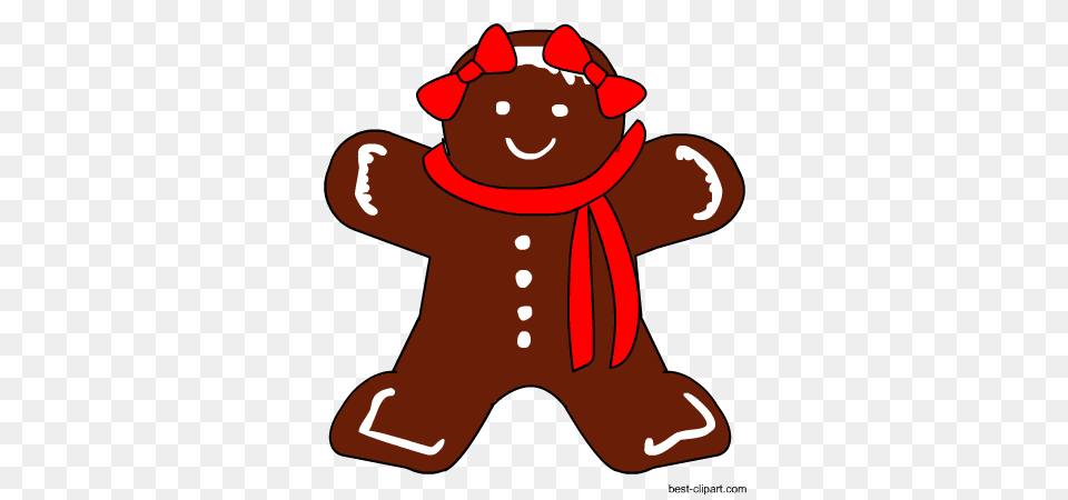 Christmas Clip Art Santa Gingerbread And Christmas Tree, Food, Sweets, Cookie, Nature Png