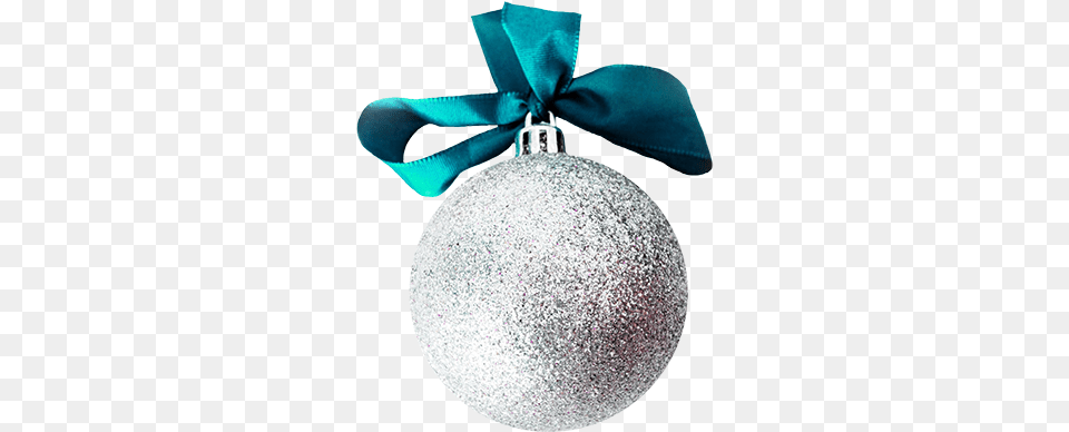 Christmas Clip Art Silver Bauble With Blue Bow, Glitter, Accessories, Jewelry, Locket Free Png