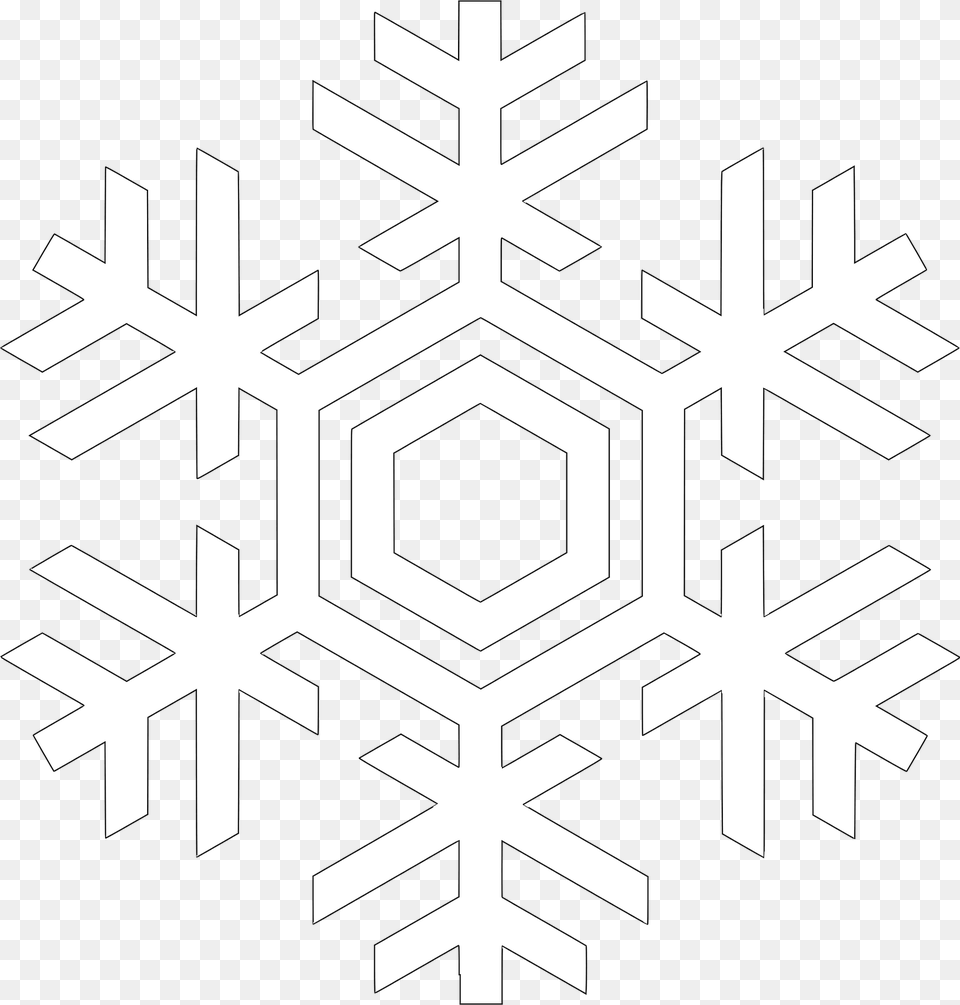 Christmas Clipart, Nature, Outdoors, Snow, Snowflake Free Png Download