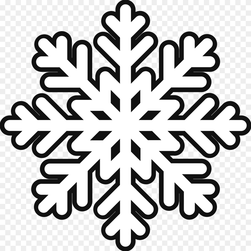 Christmas Clipart, Nature, Outdoors, Snow, Snowflake Png Image