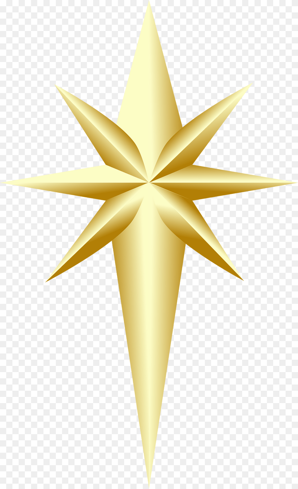 Christmas Clipart, Star Symbol, Symbol, Cross, Gold Free Png