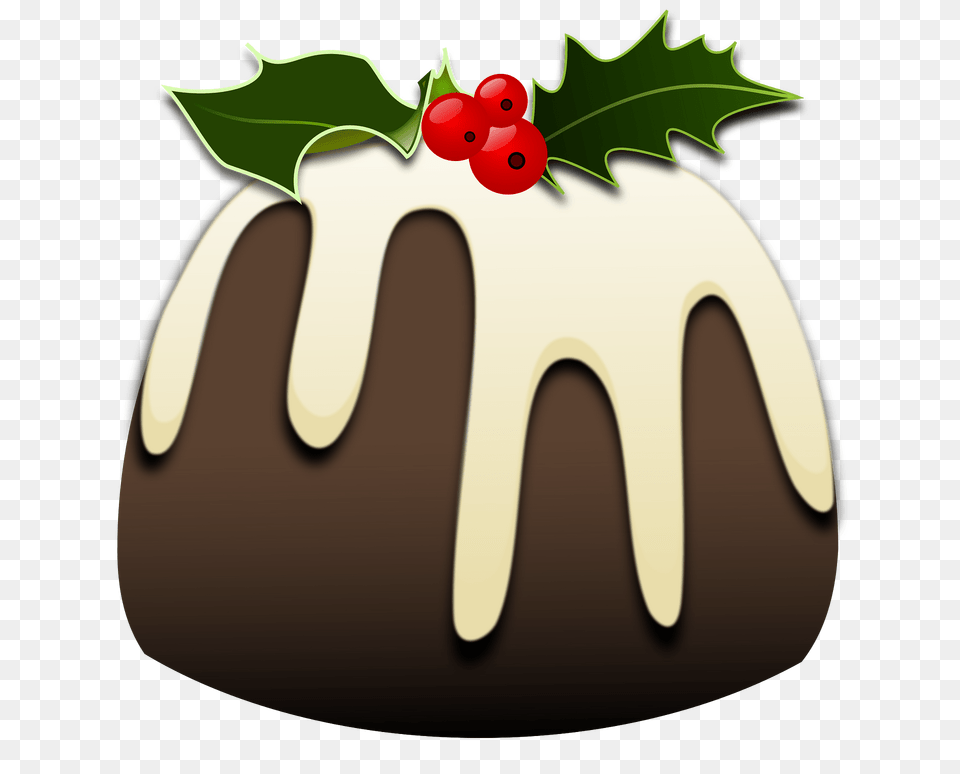 Christmas Clipart, Cream, Dessert, Food, Icing Free Transparent Png