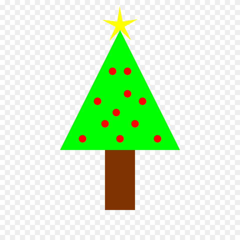 Christmas Clipart Chr Stmas Icons Christmas Tree Triangle Christmas Tree Clipart, Star Symbol, Symbol Png Image