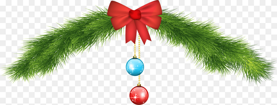 Christmas Clipart Decorations Bow Png Image