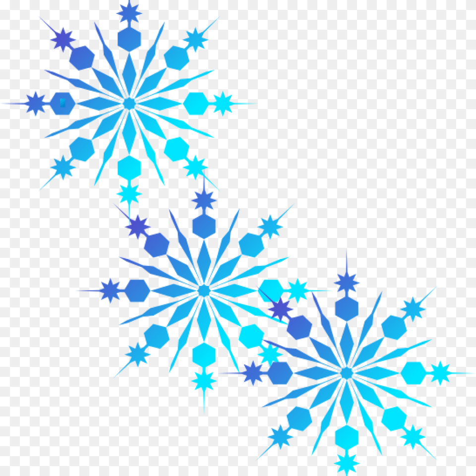 Christmas Clipart Snowflakes Snowflake Border Background, Art, Graphics, Pattern, Nature Free Png