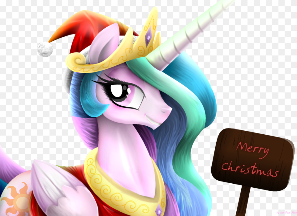 Christmas Clothes Hat Princess Celestia Santa Suit, Book, Comics, Publication, Adult Free Png