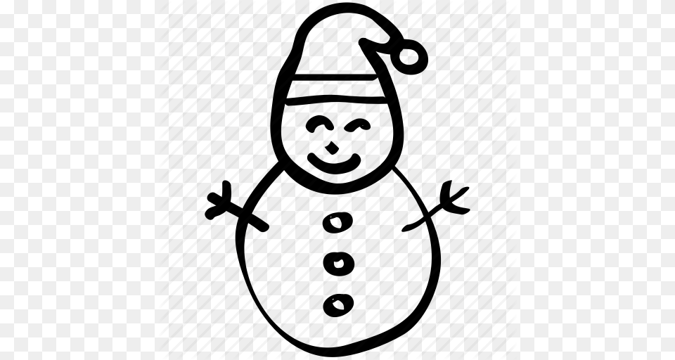 Christmas Cold Frosty Frozen Snowman Icon Icon Png