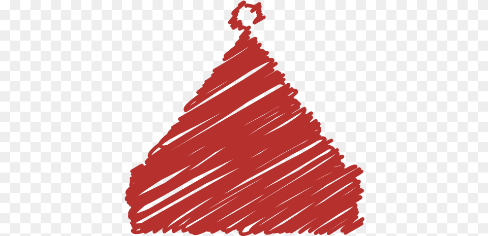 Christmas Cold Hat Scribble Whool Winter Icon Christmas, Triangle Png Image