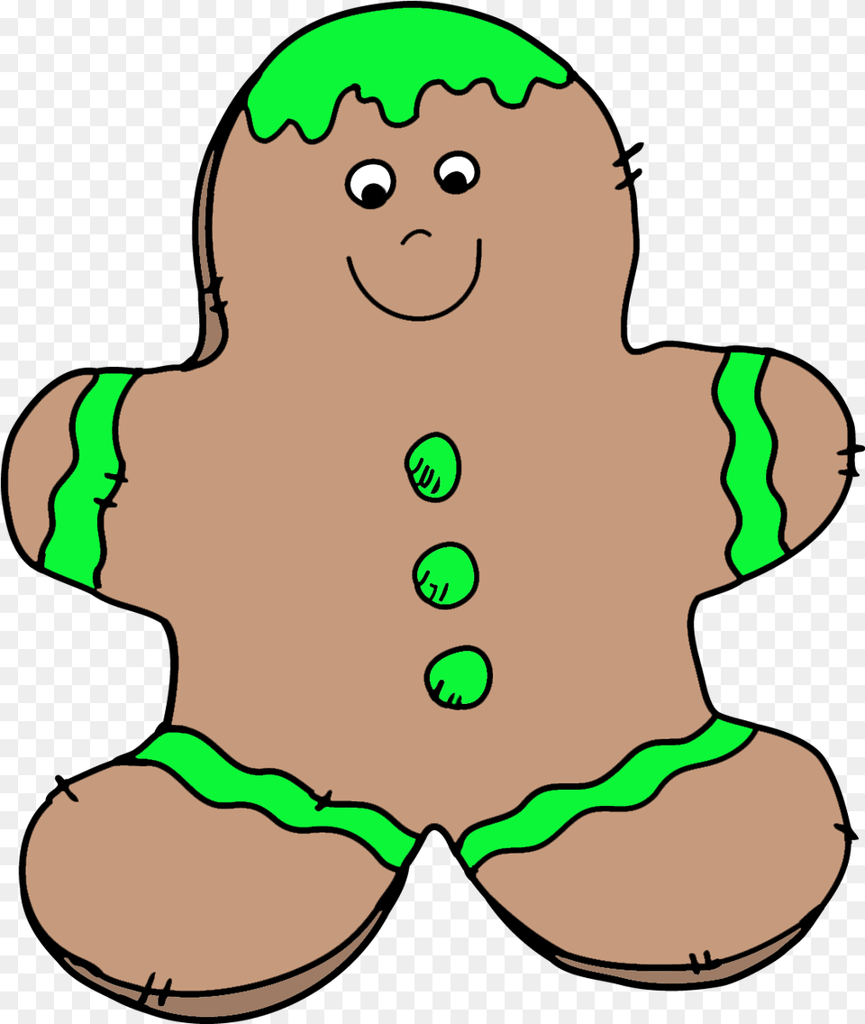 Christmas Cookie Clipart Gingerbread Man Download Clip Art, Food, Sweets, Baby, Person Free Transparent Png