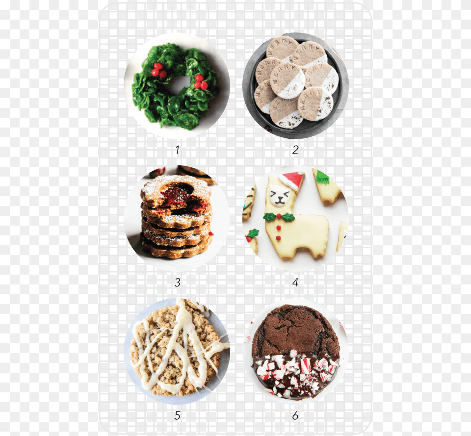 Christmas Cookies 2016 1 Design Crush Chocolate, Food, Food Presentation, Lunch, Meal Png Image