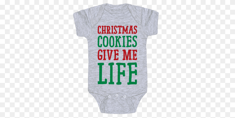 Christmas Cookies Baby Onesies Lookhuman, Clothing, T-shirt Png Image