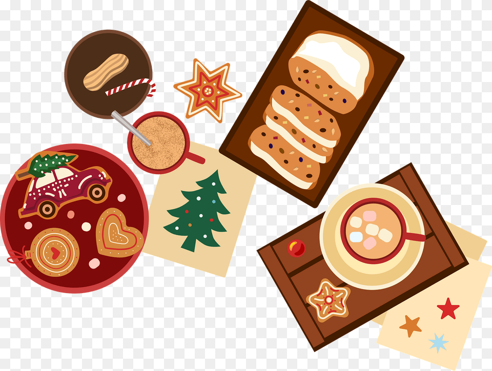 Christmas Cookies Clipart, Food, Sweets, Dynamite, Weapon Png