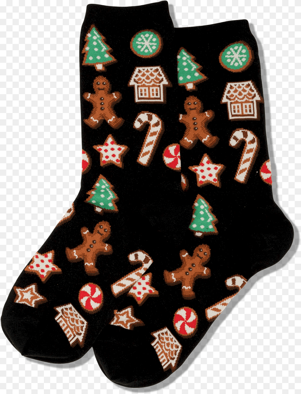 Christmas Cookies Crew Socks U2013 Hotsox Sock, Sweets, Food, Cookie, Festival Free Png