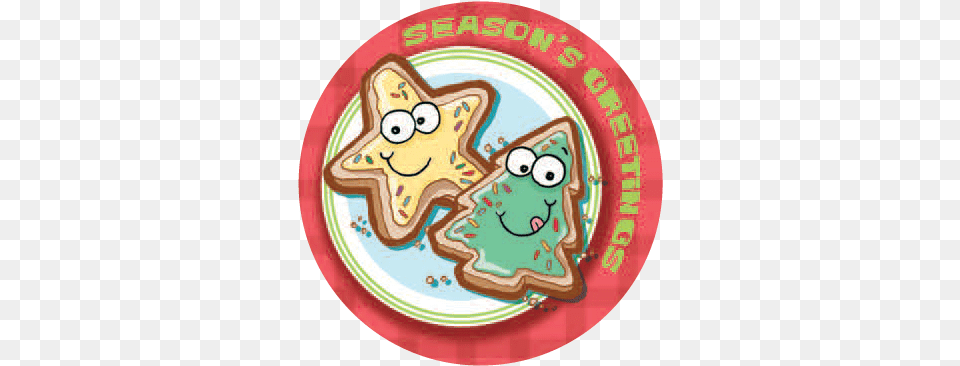 Christmas Cookies Dr Stinky Scratch Nsniff Stickers Scratch And Sniff Christmas Stickers, Food, Sweets, Ketchup Free Png Download