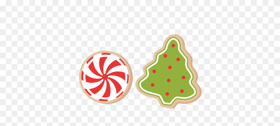 Christmas Cookies Scrapbook Clip Art Christmas Cut Outs For Cricut, Food, Sweets Free Png Download