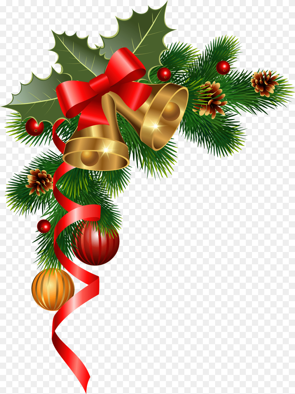 Christmas Corner Decorations Png