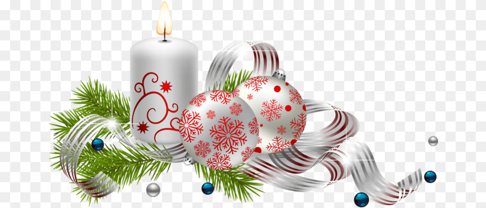 Christmas Corner Decorations Christmas Candles Transparent Background, Candle, Art, Graphics Png