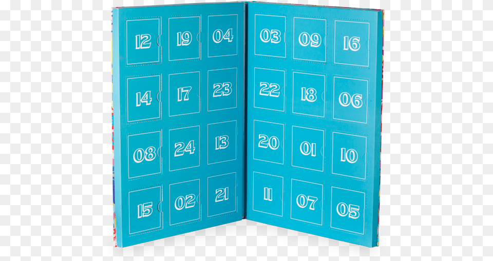 Christmas Countdown Advent Calendar Filing Cabinet, Scoreboard, File Binder Free Transparent Png