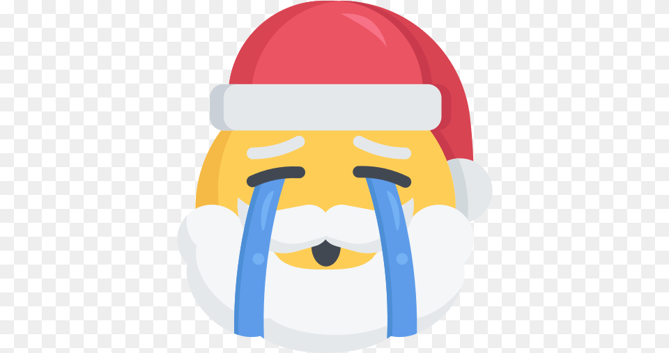 Christmas Crying Emoji Sad Santa Dead Santa, Outdoors, Nature, Toy Free Png Download