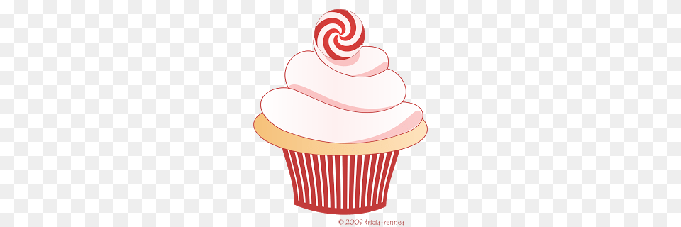 Christmas Cupcake Clip Art Cupcake Art Cupcake, Cake, Cream, Dessert, Food Free Transparent Png