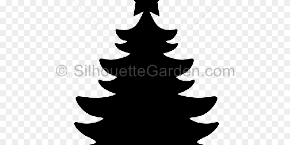 Christmas Day, Plant, Tree, Fir, Stencil Png Image