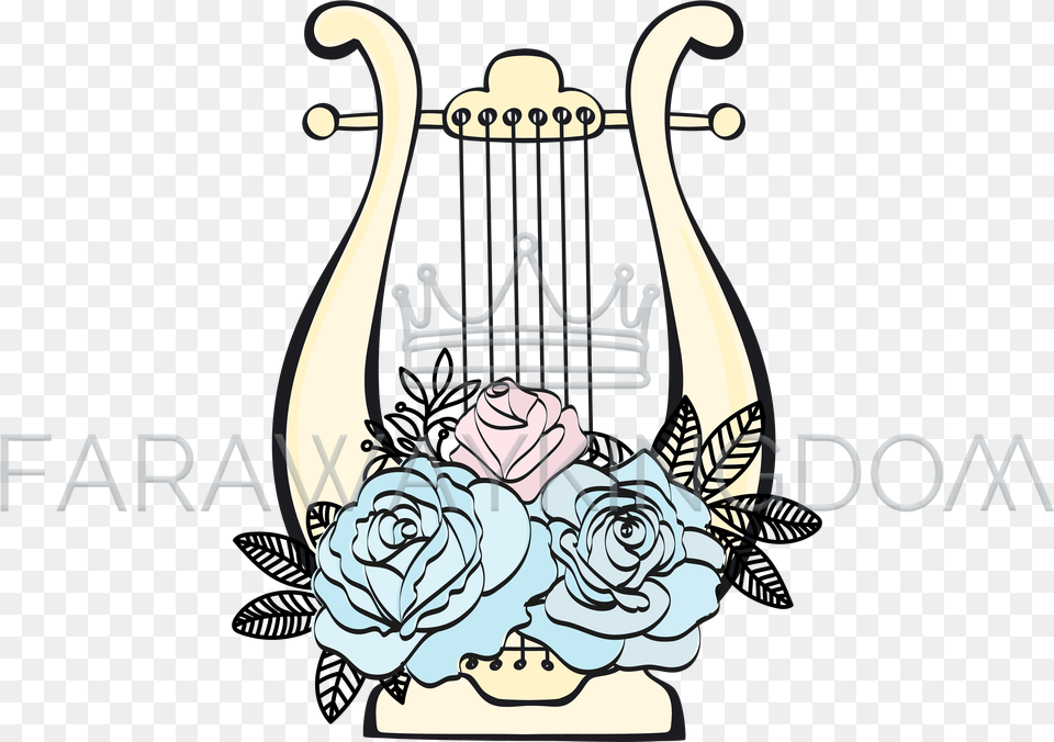 Christmas Day, Harp, Lyre, Musical Instrument Png Image