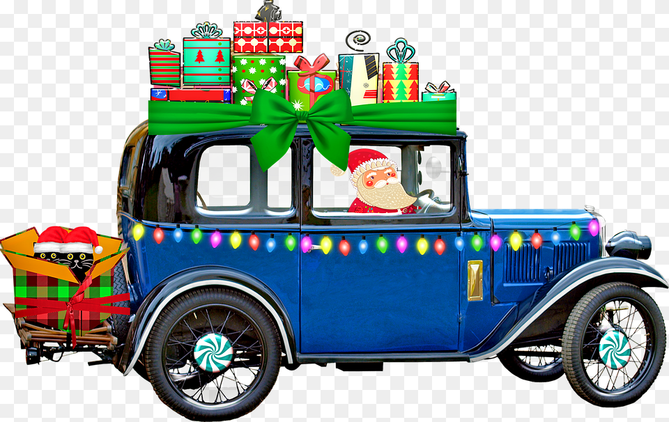 Christmas Day, Machine, Wheel, Baby, Car Free Png
