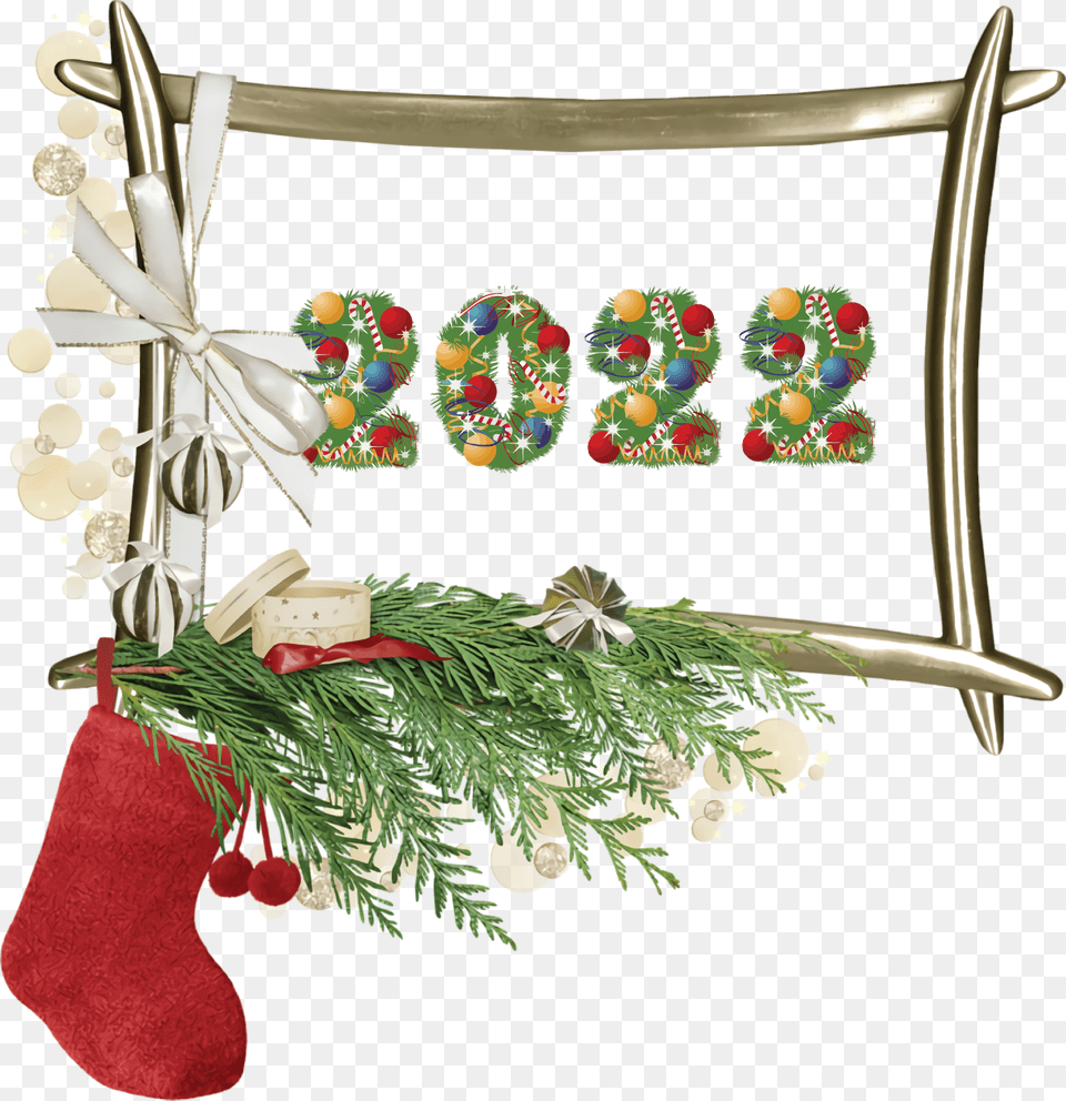 Christmas Day New Year Christmas Decoration For New Year 2022, Christmas Decorations, Festival, Clothing, Hosiery Png Image