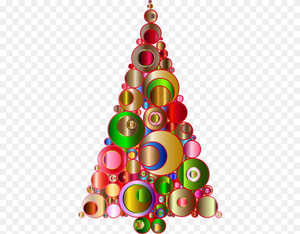 Christmas Decoration Colourful Christmas Tree, Dynamite, Weapon, Lighting, Art Free Png Download