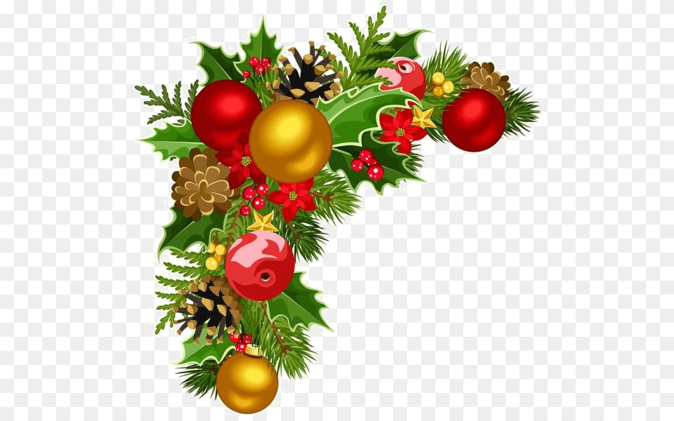 Christmas Decoration Image Background Vector Clipart, Art, Graphics, Balloon, Plant Free Transparent Png