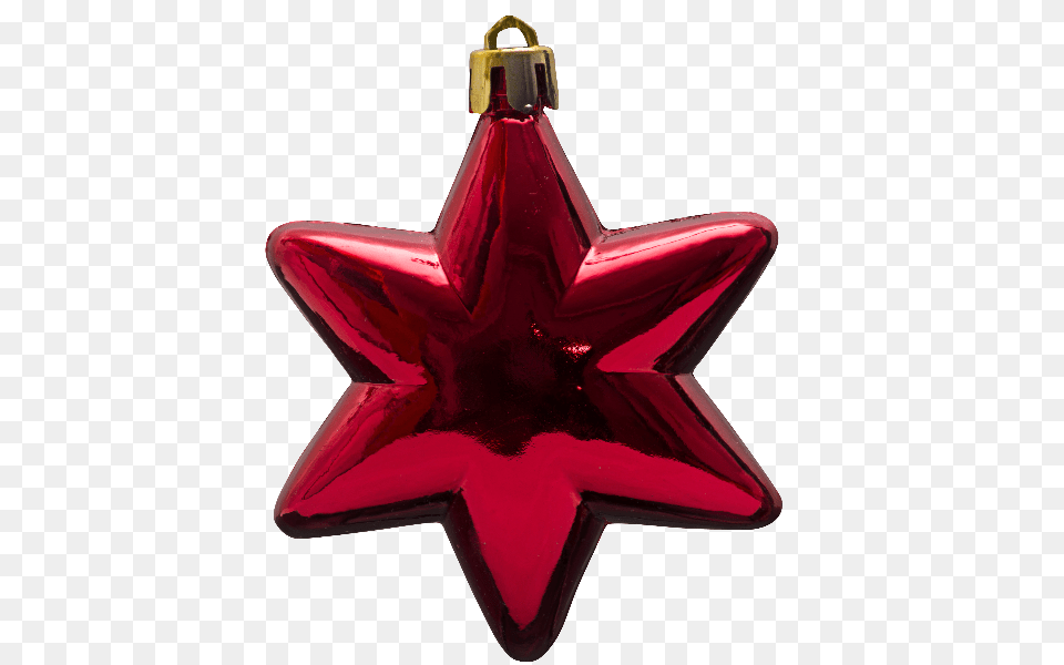 Christmas Decoration Star, Star Symbol, Symbol, Accessories, Bottle Free Png Download
