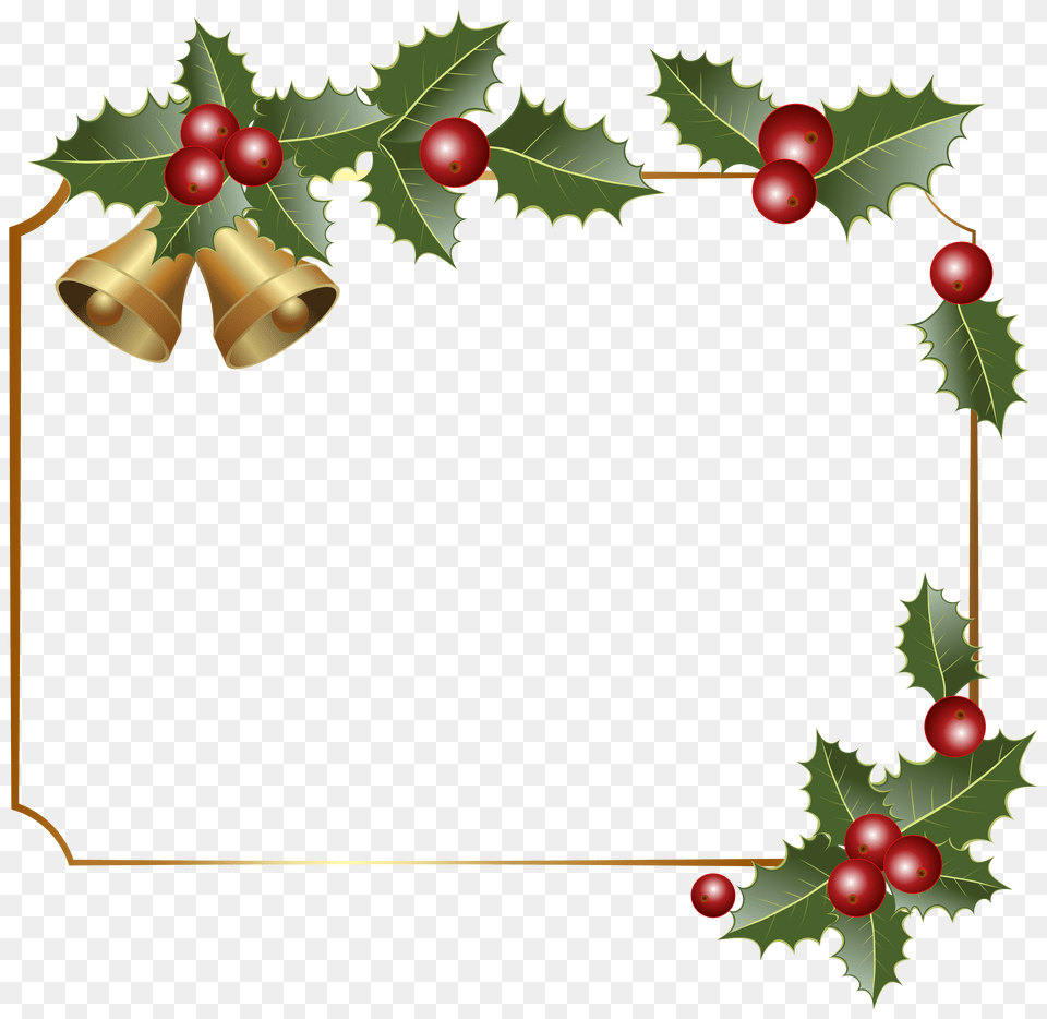 Christmas Decorations Clipart Borders Png Image