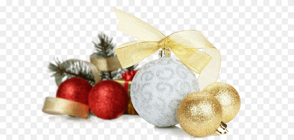 Christmas Decorations Gold Silver Christmas Christmas Day, Christmas Decorations, Festival, Accessories Free Png Download
