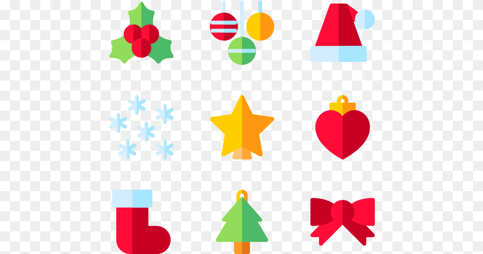 Christmas Decorations Icons, Symbol Free Png Download