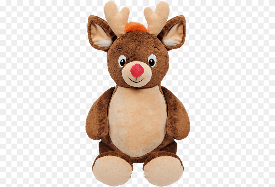 Christmas Deer Cubby, Plush, Teddy Bear, Toy Png