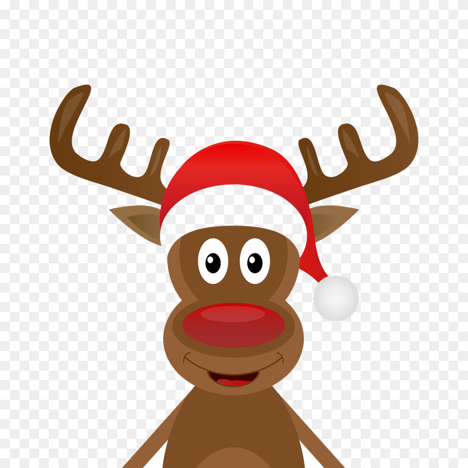 Christmas Deer Download, Animal, Wildlife, Mammal, Hat Free Png