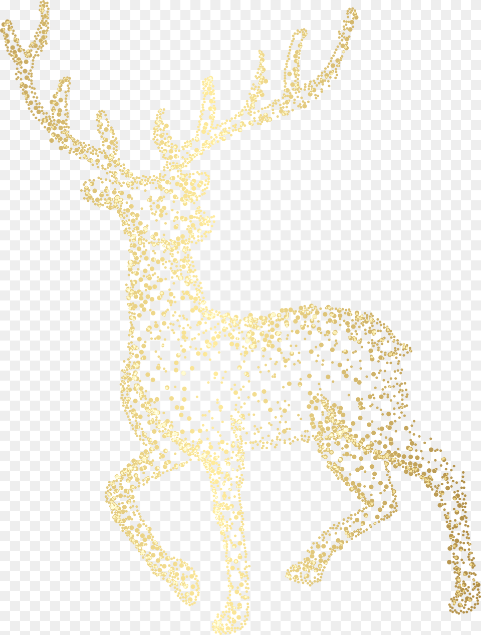 Christmas Deer Ornament Clip Art, Animal, Mammal, Wildlife, Elk Free Png Download