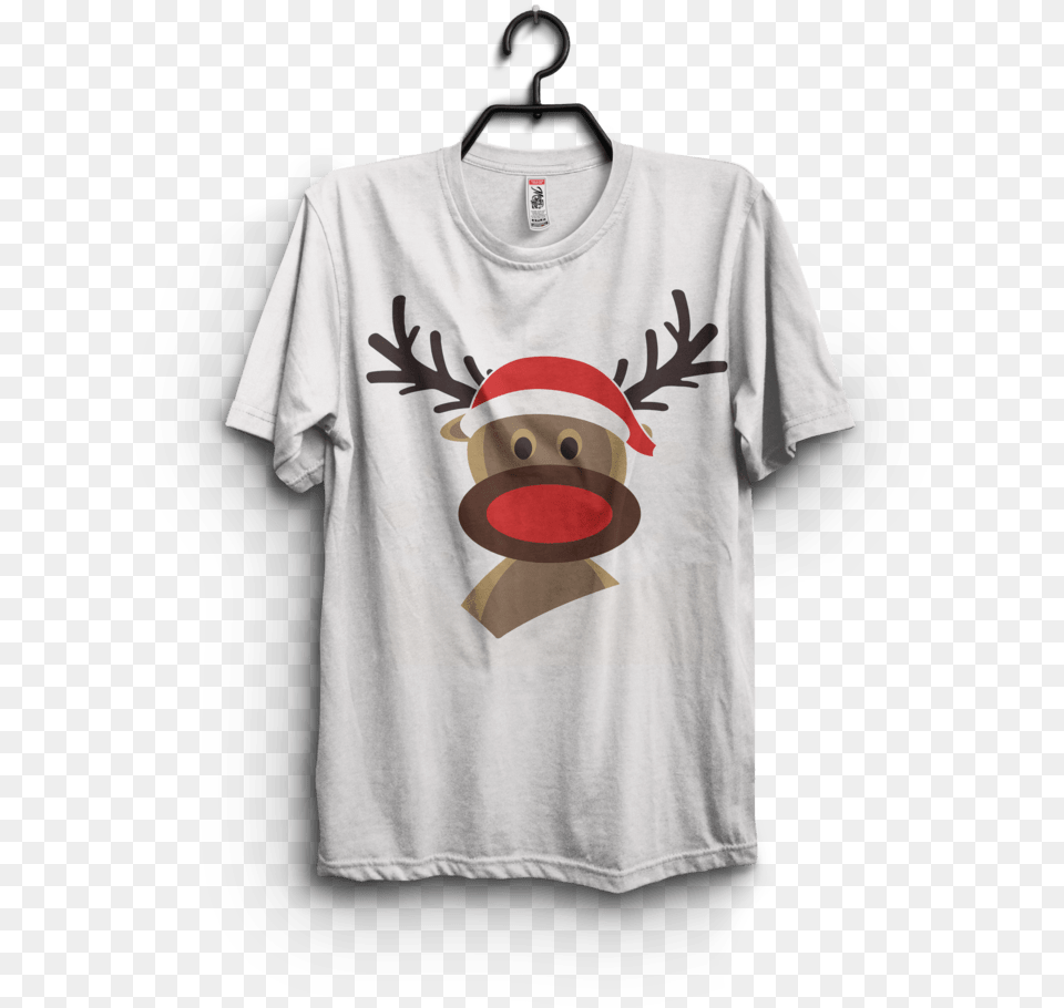 Christmas Deer T Shirt, Clothing, T-shirt Png