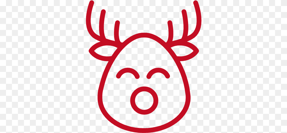Christmas Deer Vector Icons Dot, Person Free Png